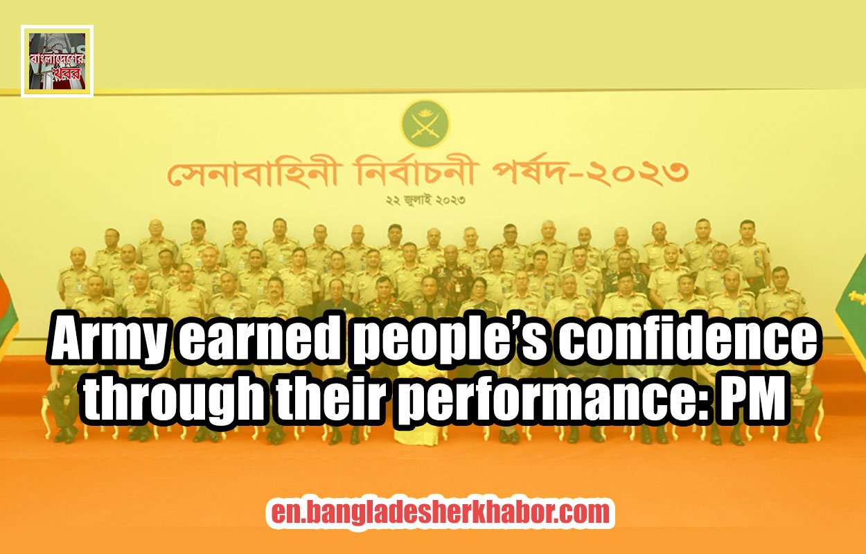 Army earned people's confidence through their performance: PM