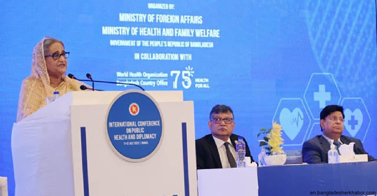PM urges int'l community to work together to achieve public health goals
