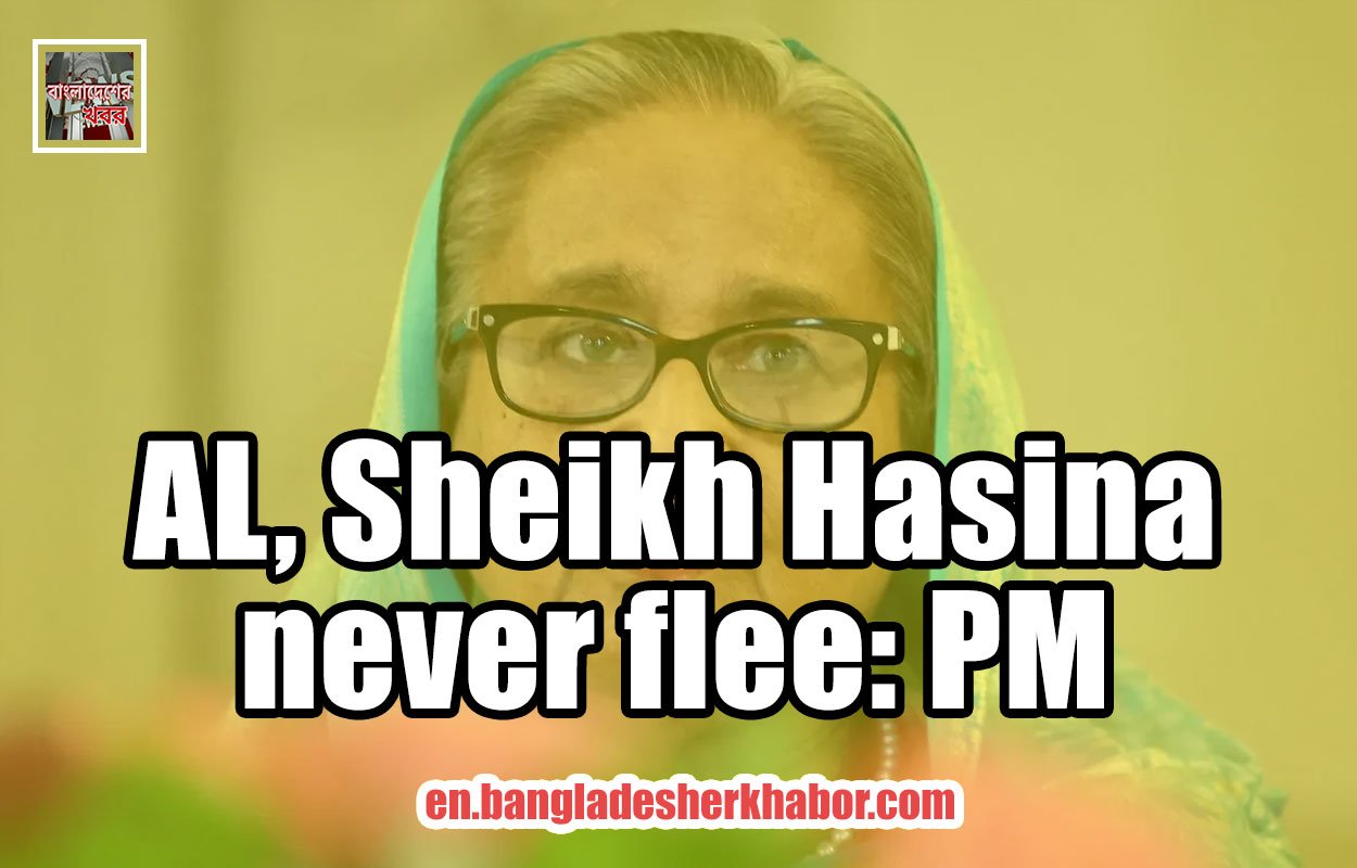 AL, Sheikh Hasina never flee: PM