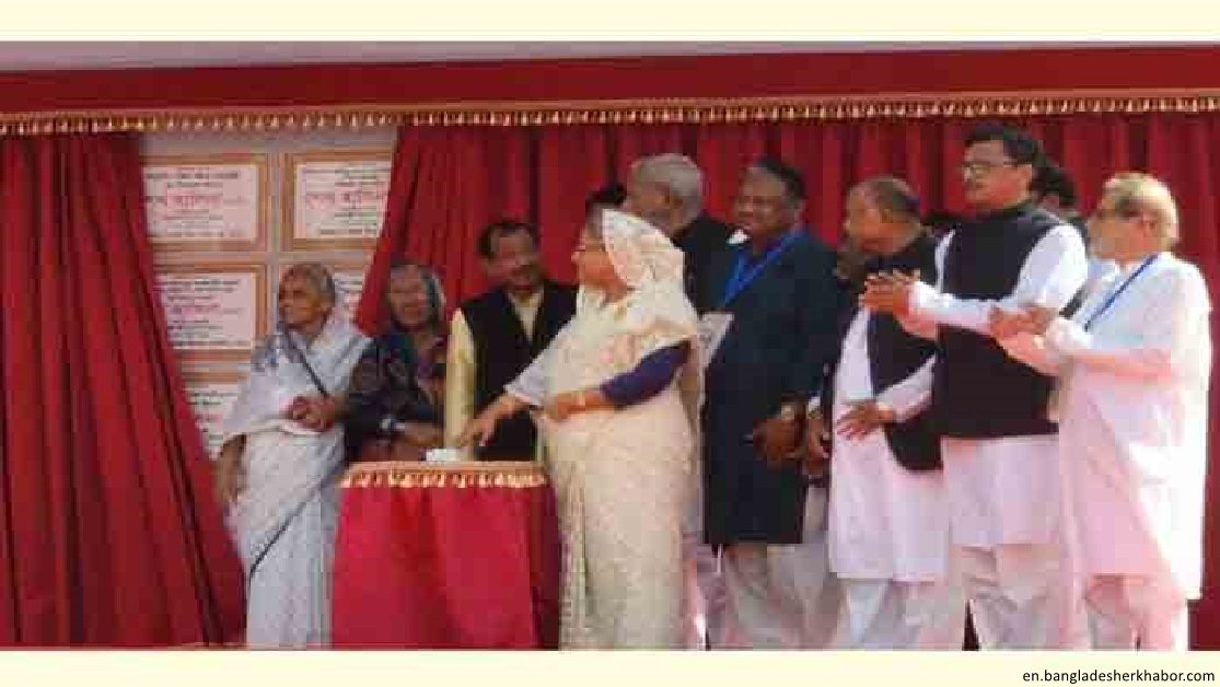 PM opens 27 development schemes in Rangpur