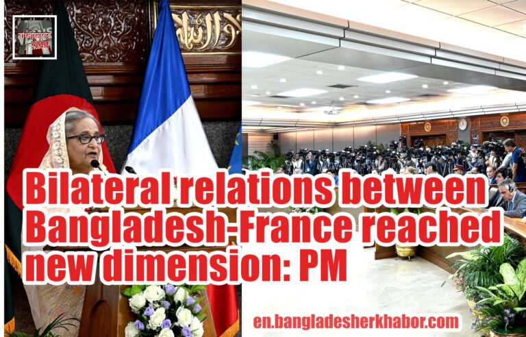 Bilateral relations between Bangladesh-France reached new dimension: PM