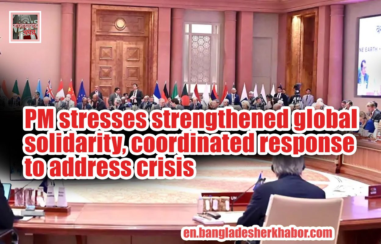 PM stresses strengthened global solidarity, coordinated response to address crisis