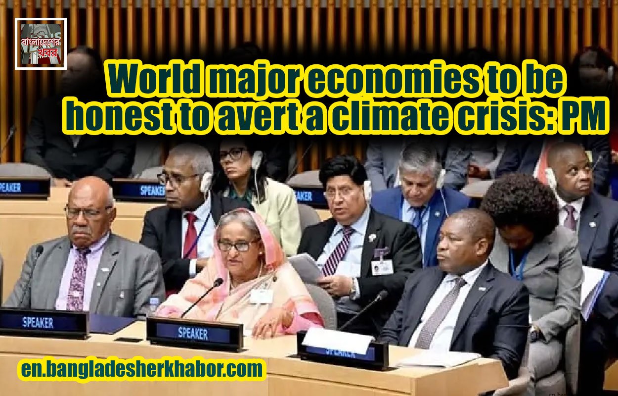 World major economies to be honest to avert a climate crisis: PM