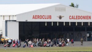 First French tourists evacuated from New Caledonia