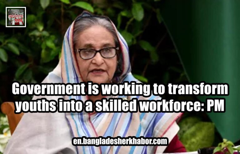 Government is working to transform youths into a skilled workforce: PM
