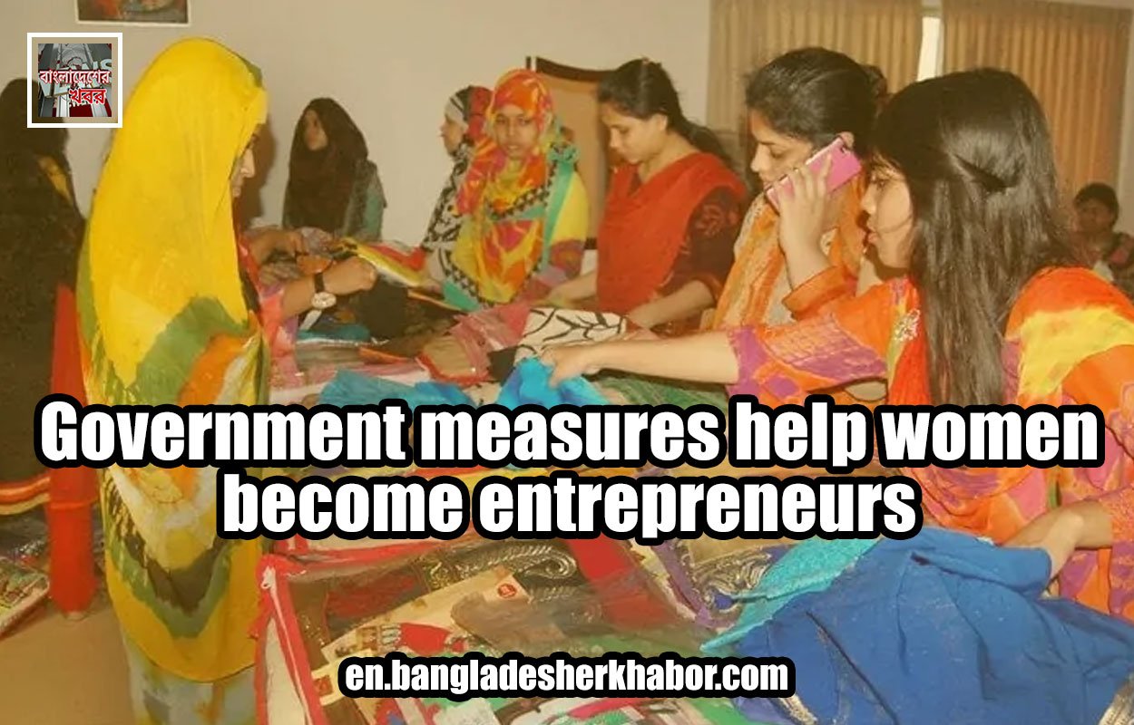 Government measures help women become entrepreneurs